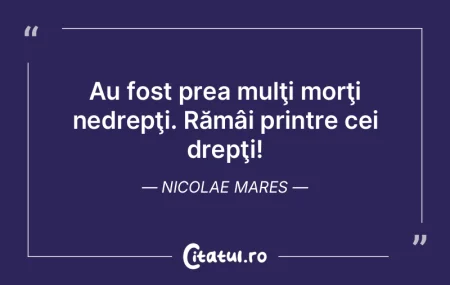 A te opri, poate însemna și-a muri. Ni... A te opri, poate însemna și-a muri. Ni...