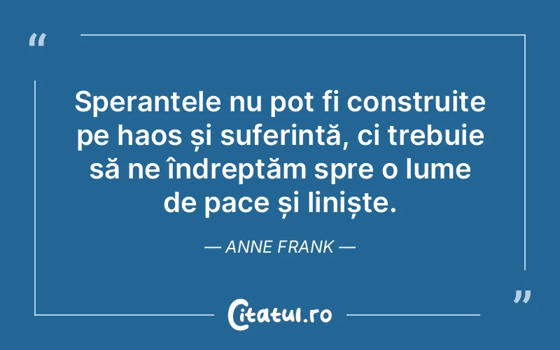 Citat Anne Frank - citate viata