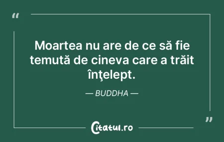 A trăi iraţional şi fără cumpătare...