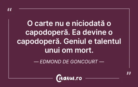 Cel care aşteaptă moartea moare de dou...