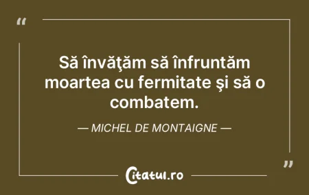 Moartea nu mai apucă să ucidă decât ...