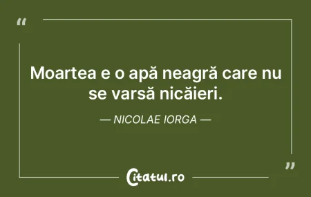 De ce odihnă înainte de moarte, când ... De ce odihnă înainte de moarte, când ...