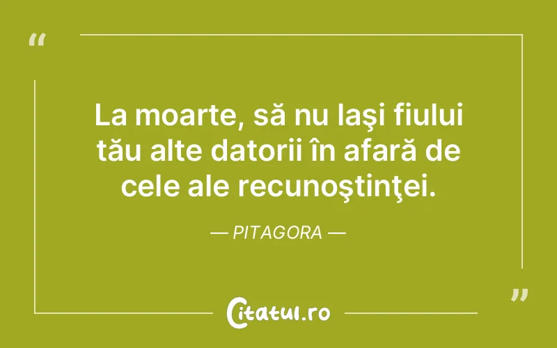 Citat Pitagora - citate viata