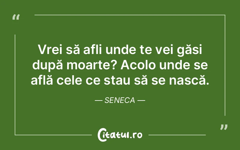 Citat Seneca - citate viata