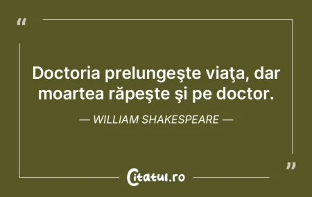 Stephano: Moartea stinge toate datoriile...