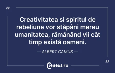 Extrag din absurd trei elemente: revolta... Extrag din absurd trei elemente: revolta...