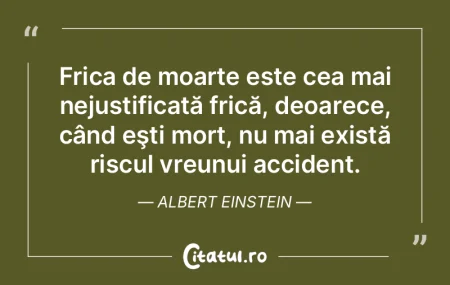 Cine nu are simţul misterului e un om p... Cine nu are simţul misterului e un om p...
