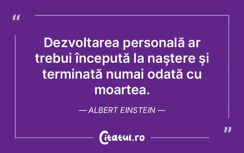 Citat Albert Einstein - citate viata