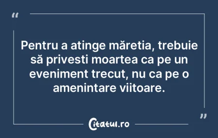 Ideea e să mori tânăr, dar cât mai t... Ideea e să mori tânăr, dar cât mai t...