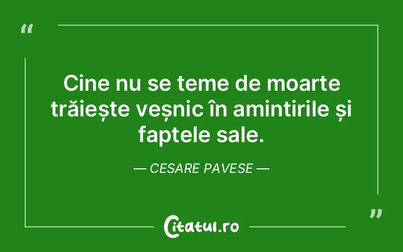 Citat Cesare Pavese - citate viata