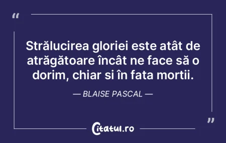 Am căutat mântuirea şi am găsit moar...