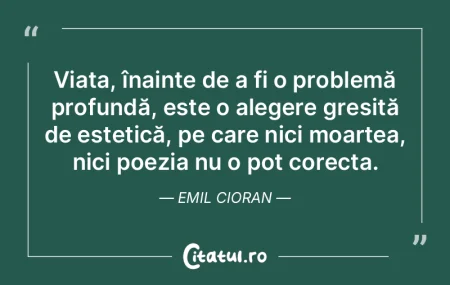 Doar pentru cei ce şi-au dormit viaţa ...