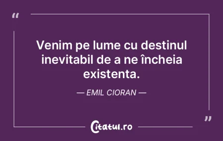 Să mori, însă, fără să ai de ce s�...