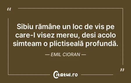 Daţi un scop precis vieţii: ea îşi p...