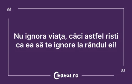 La sfârşit, tuturor ni se pare că via... La sfârşit, tuturor ni se pare că via...