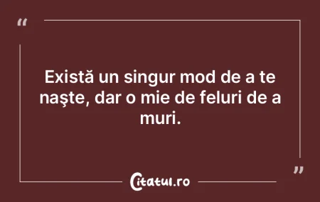 Există multe forme de ipocrizie. Una di...