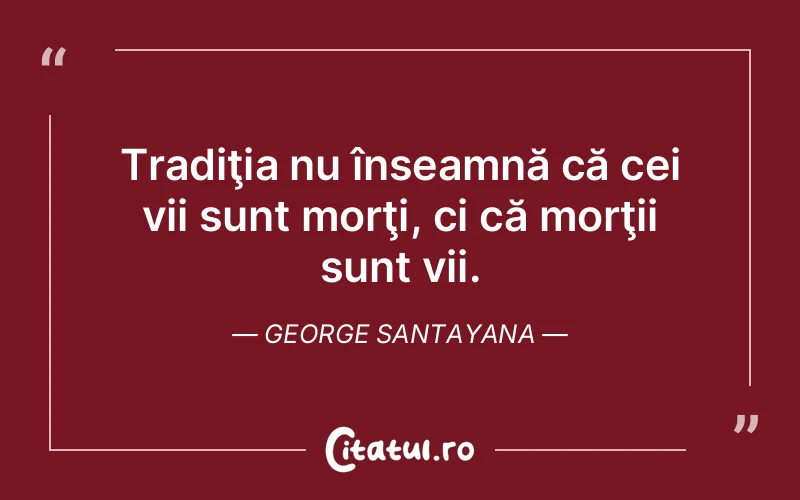 Citat George Santayana - citate viata