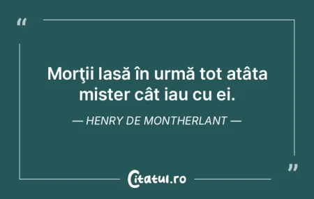 M-am îmbrăcat în negru fiindcă am au...