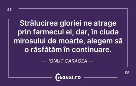 Linişte înainte de naştere, linişte ...