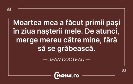 Moartea, singurul lucru mai mare decât ... Moartea, singurul lucru mai mare decât ...