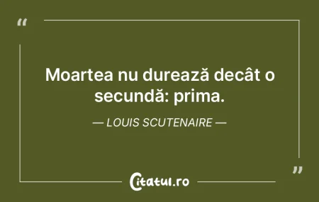 Fără cimitire, conceptul de moarte nu ... Fără cimitire, conceptul de moarte nu ...