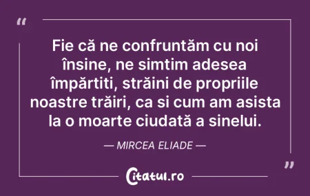 A renunța la identitatea românească e...