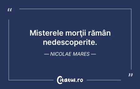 Destinului nu-i pasă de numărul celor ... Destinului nu-i pasă de numărul celor ...