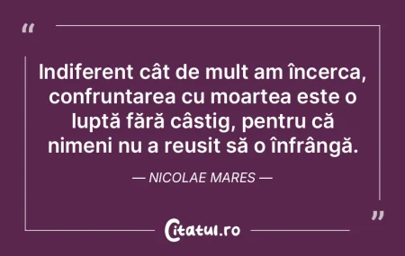 Viaţa să însemne doar a trăi pentru ... Viaţa să însemne doar a trăi pentru ...