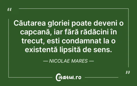În fiecare epocă există momente când...