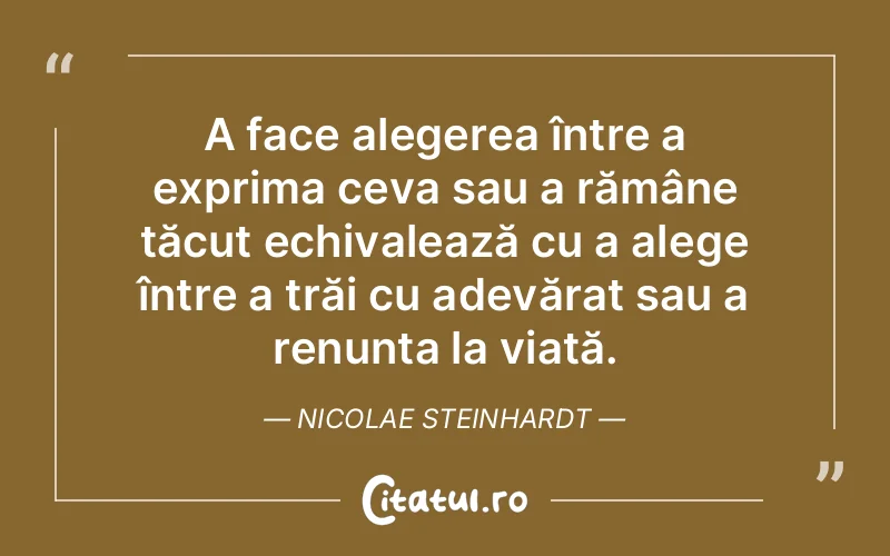 Citat Nicolae Steinhardt - citate viata