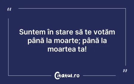 Morţii cu morţii, viii cu viii este to... Morţii cu morţii, viii cu viii este to...