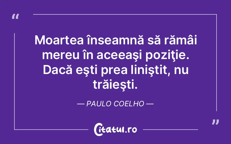 Citat Paulo Coelho - citate viata