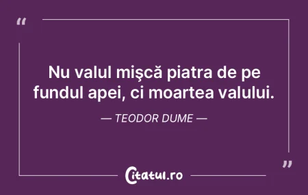 Din lutul mort nu se mai poate clădi ni...