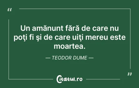 Nu sunt atât de speriat de moarte pe cÃ... Nu sunt atât de speriat de moarte pe cÃ...