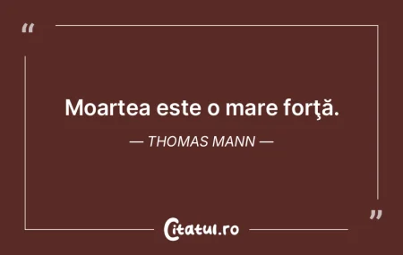 Moartea este un atentat continuu la adre...