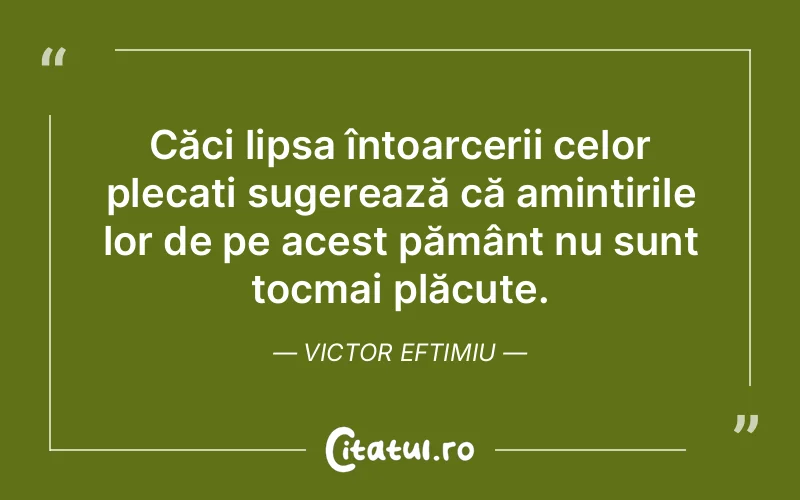 Citat Victor Eftimiu - citate viata