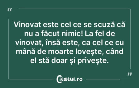 Indiferent de realizările noastre, în ...
