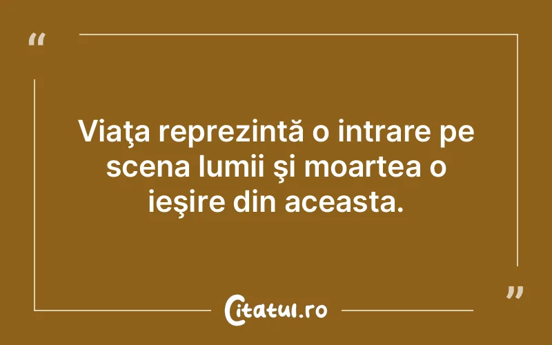 Citat Autor necunoscut - citate viata