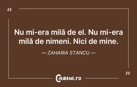Arta care nu e perfectă, nu e artă. Za...