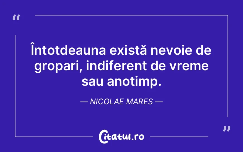 Citat Nicolae Mares - citate viata