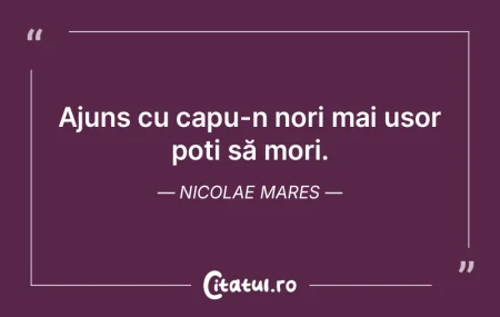 De nu-i rezonabilitate poate fi moarte. ...