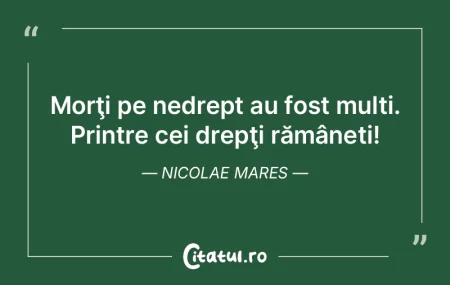 N-ajungi nemuritor fără să mori! Nico... N-ajungi nemuritor fără să mori! Nico...