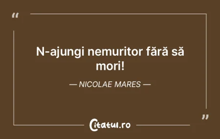 Nu uita: a te opri poate însemna și-a ... Nu uita: a te opri poate însemna și-a ...