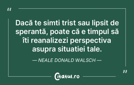Fii atent la emoțiile și gândurile ta...