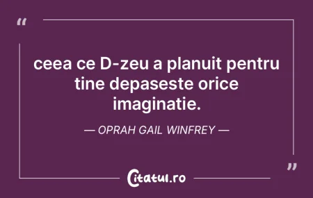 Numai divinitatea are puterea să ne ofe...