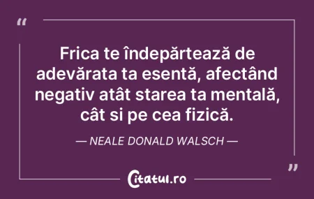 Tot ce se petrece în viață are un mot...