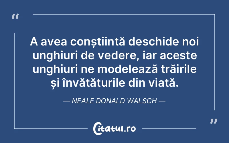 Citat Neale Donald Walsch - citate viata