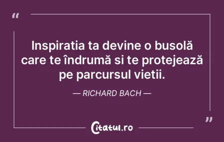 Dacă alegi să fugi de probleme, nu vei...