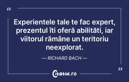 Orice situație îți oferă posibilitat... Orice situație îți oferă posibilitat...