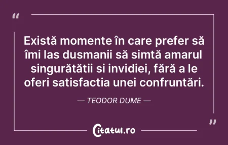 Viața devine stagnantă dacă nu îi pe...